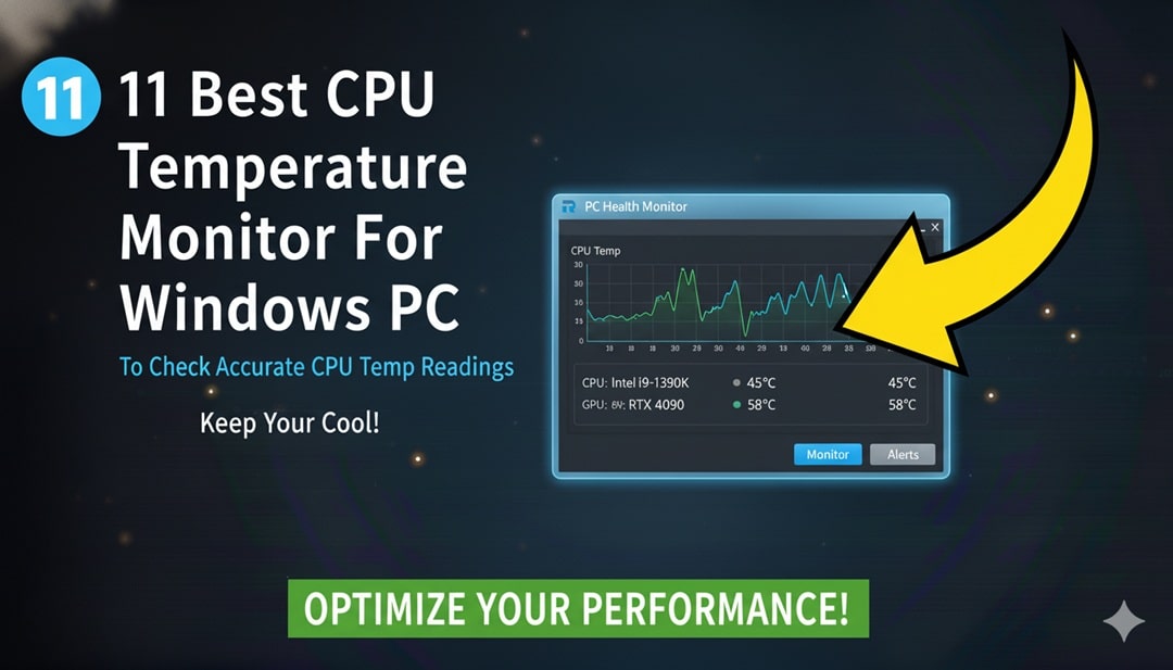 11 Best CPU Temperature Monitor For Windows PC