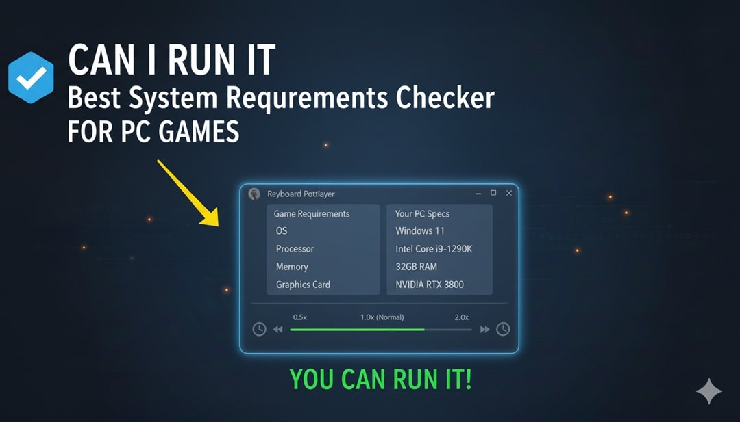 Can i run it – best system requirements checker for pc games min