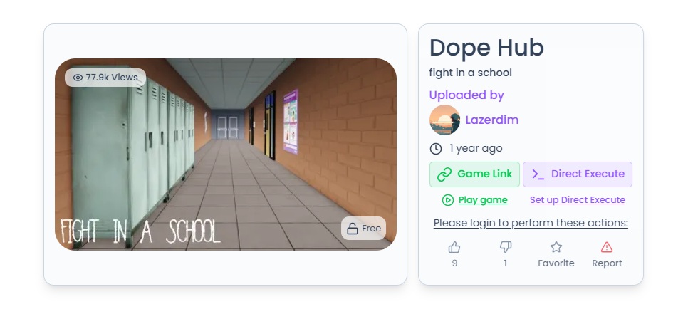 Dope Hub Fight in A School Script