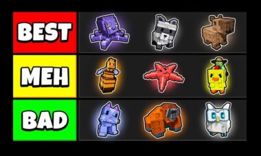 Grow a garden pets tier list