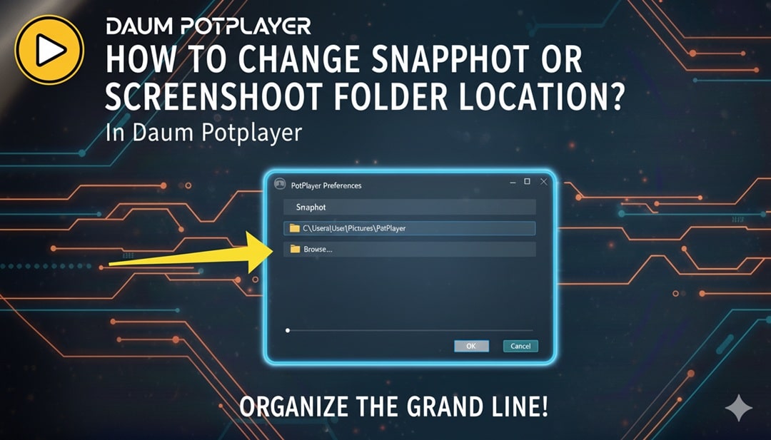 How to change snapshot or screenshot folder location in daum potplayer min