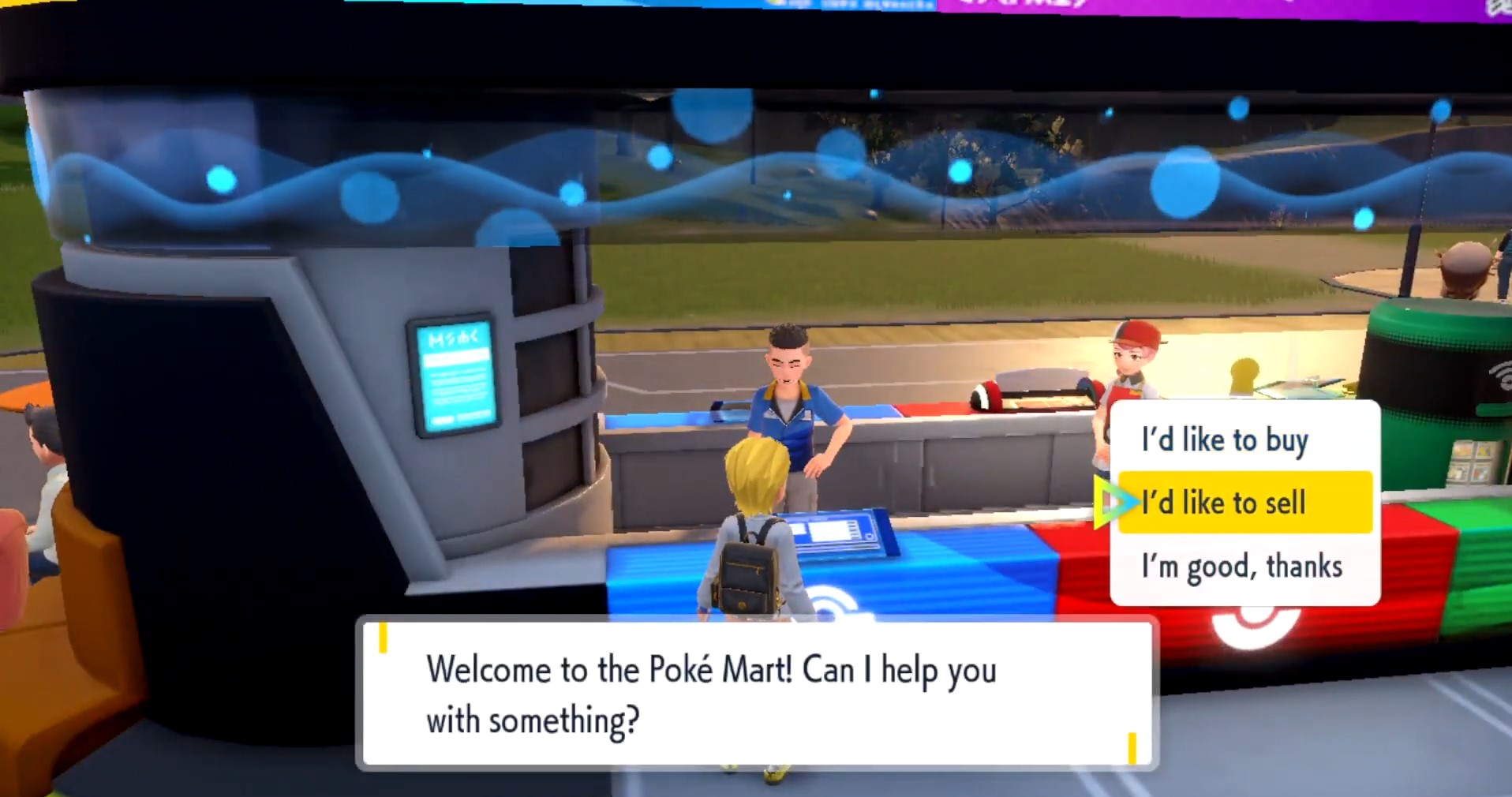 How to sell items in pokémon scarlet and violet