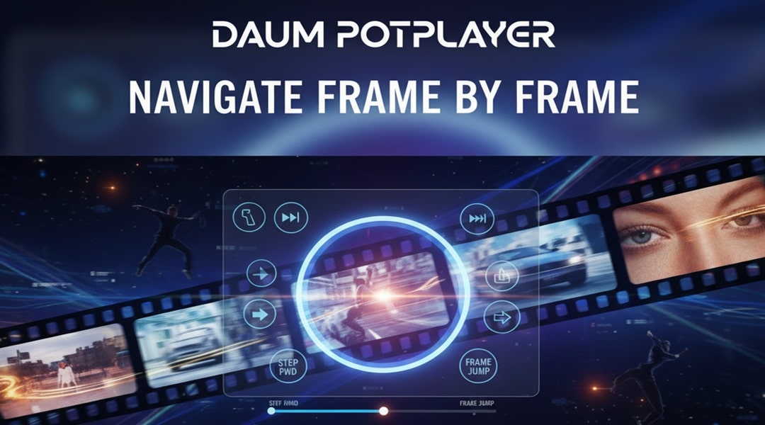 Navigate frame by frame on daum potplayer