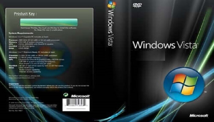 Windows vista ultimate product key