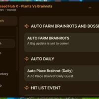 Blessed hub x script plants vs brainrot