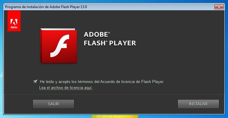 Adobe flash player 2