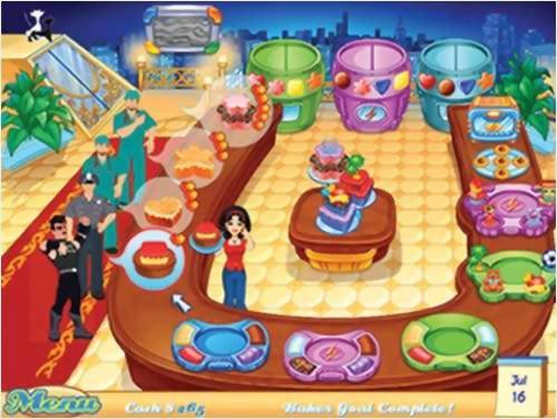 Cake mania 2 jills next adventure gameplay screenshot