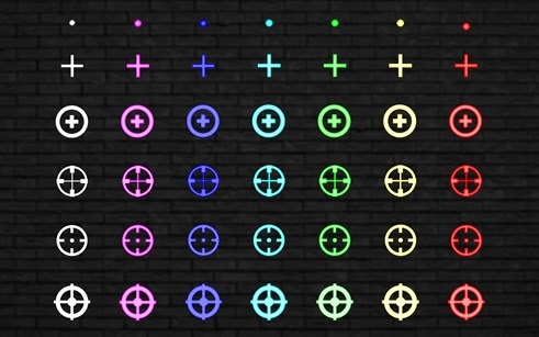 Crosshair v2 all available crosshair options