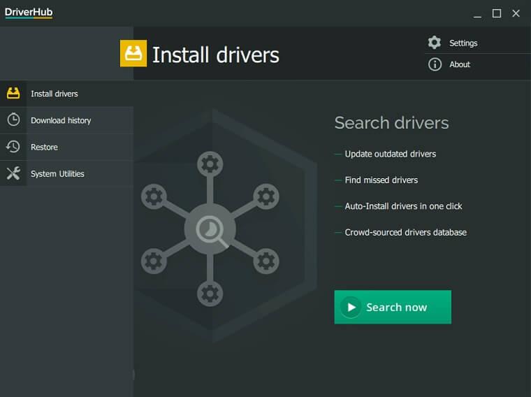 Driverhub screenshot