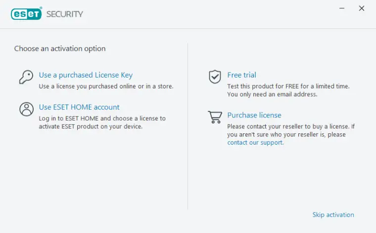 Eset nod32 antivirus screenshot 1