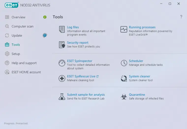 Eset nod32 antivirus screenshot 3
