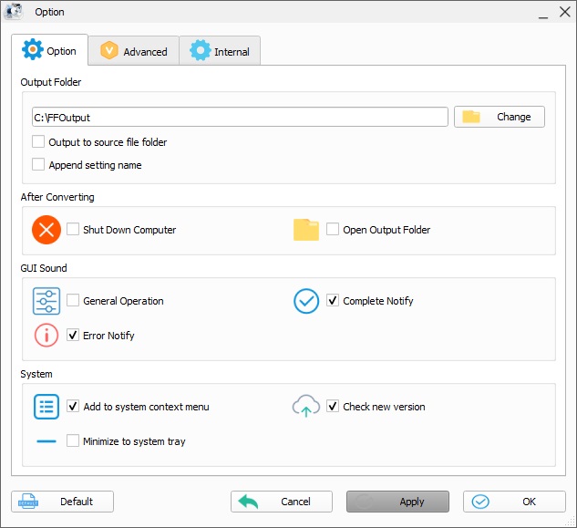 Format factory screenshot 2