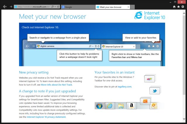 Internet explorer 10 3