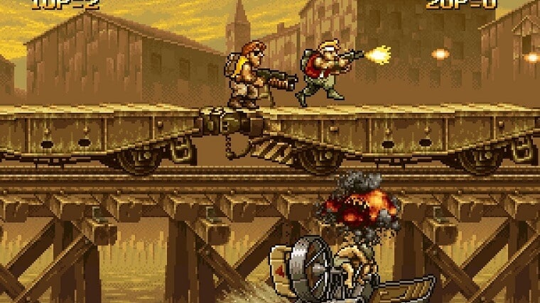 Metal slug 2 screenshot 2 min
