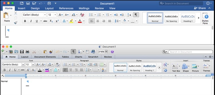 Microsoft word 2016 screenshot 3 min