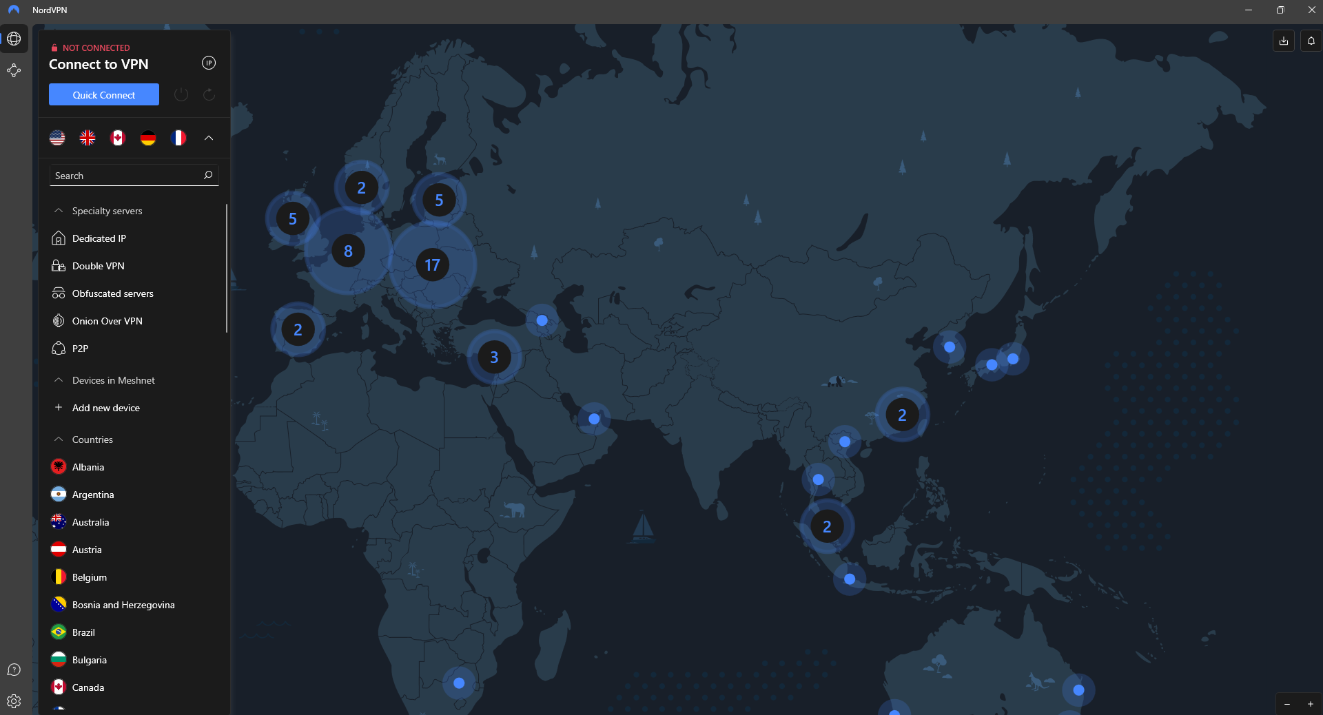 Nordvpn download for pc user interface 4