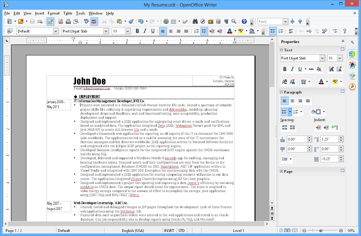 Openoffice 1
