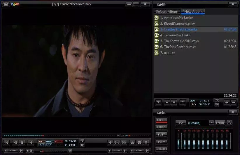 Potplayer black box space skins screenshot