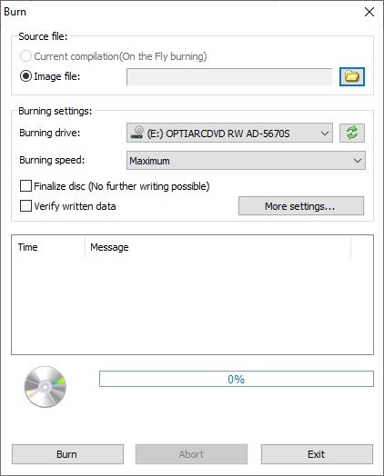 Poweriso screenshot 3