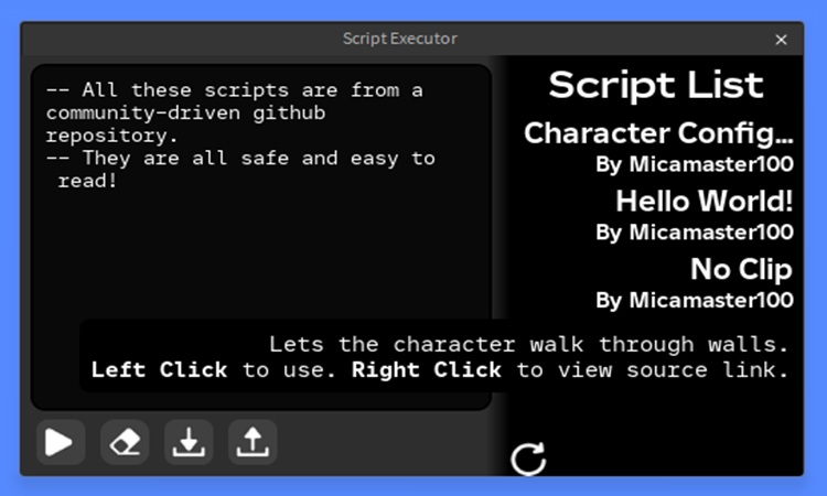 Protosmasher script executor 2