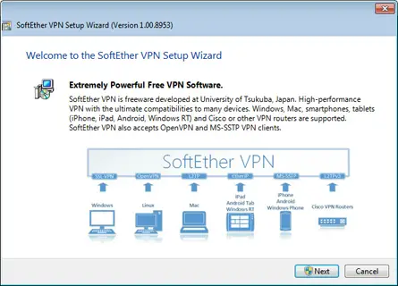 Softether vpn client vpn gate client plugin screenshot 1