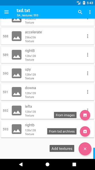 Txd tool apk interface