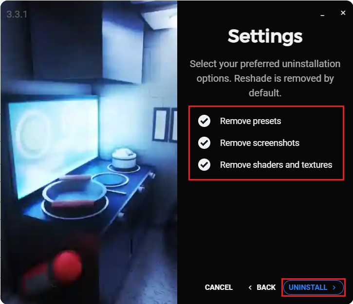Uninstalling roshade from roblox pic 2