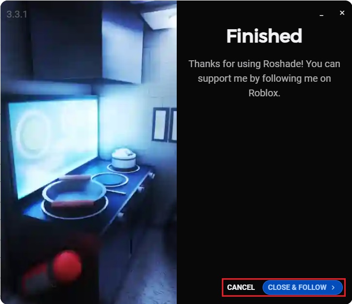 Uninstalling roshade from roblox pic 3