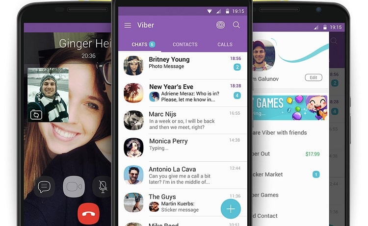 Viber screenshot