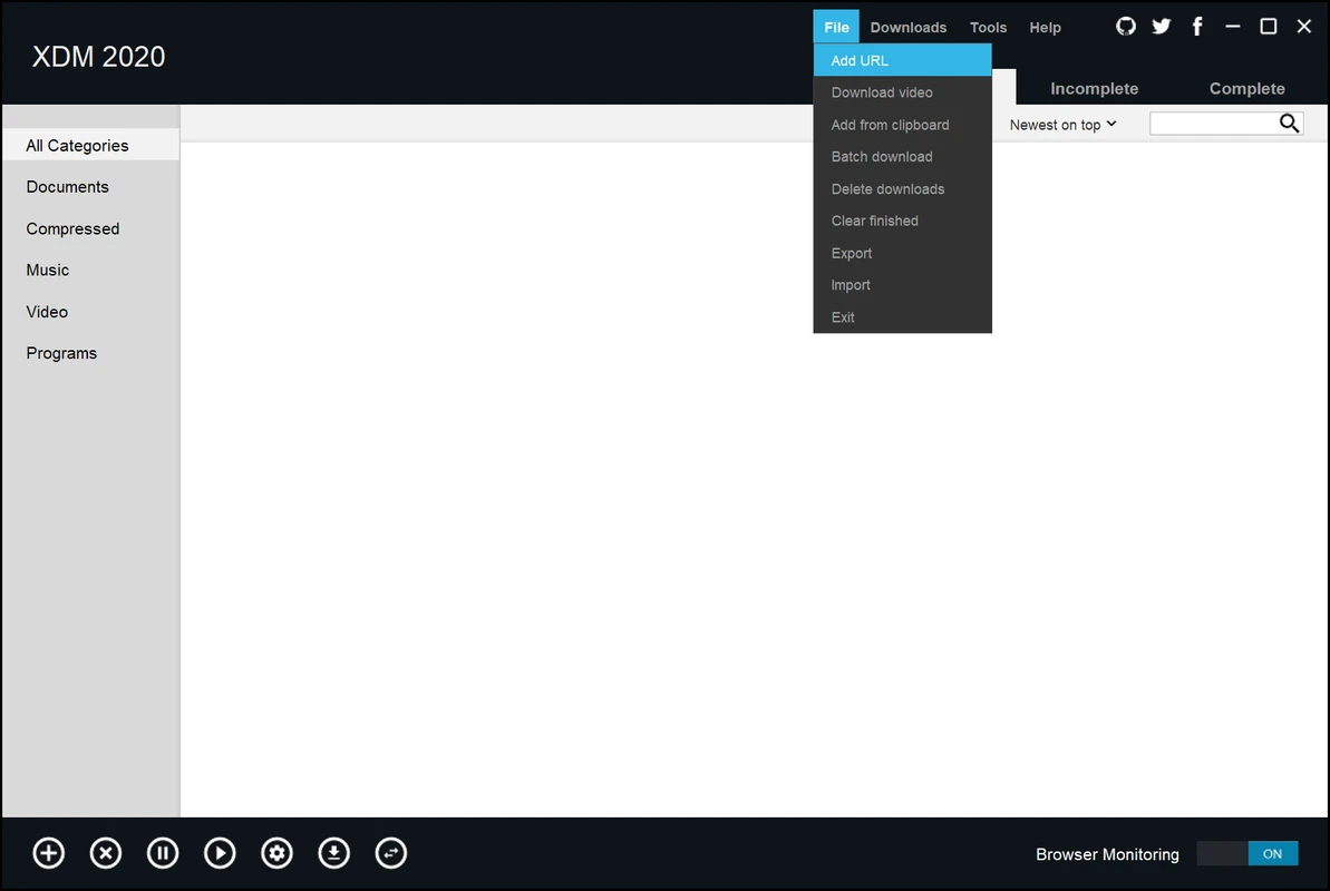 Xtreme download manager image 1