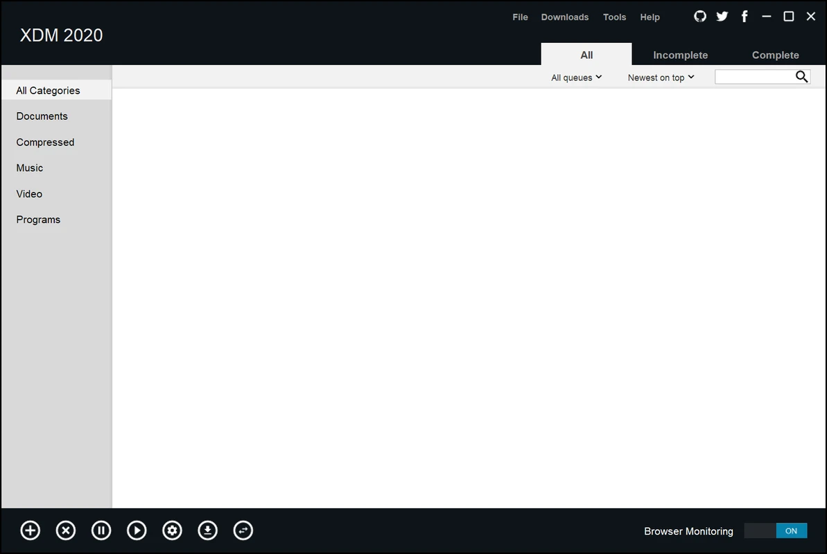 Xtreme download manager image