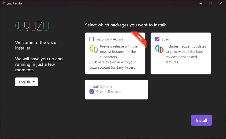 Yuzu switch emulator screenshot 1