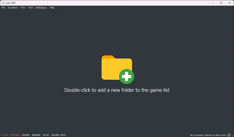 Yuzu switch emulator screenshot 2