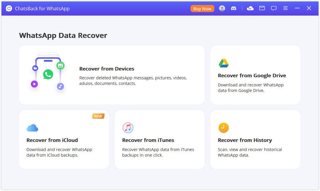 Imyfone chatsback whatsapp recovery