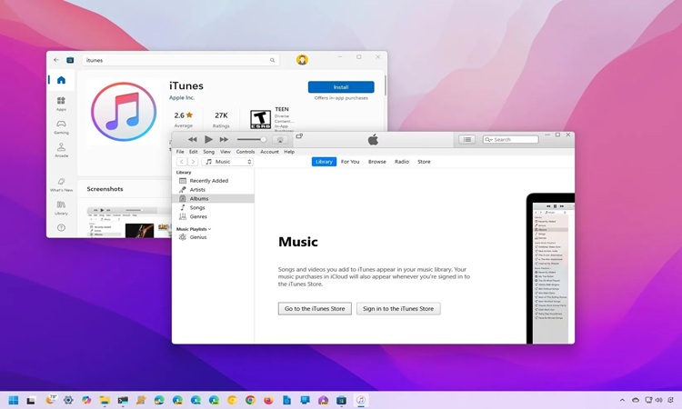 Itunes for windows 2